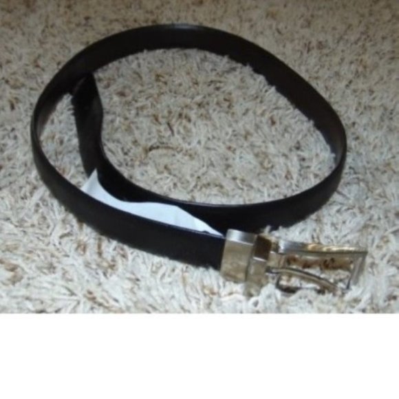 Mens Belt Izod Black Synthetic Leather size M 32-34" - Picture 2 of 3